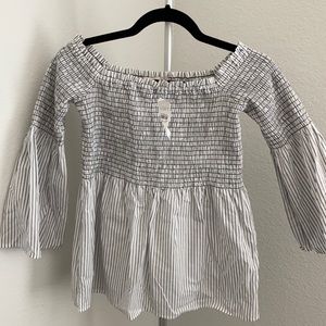 Off the shoulder top